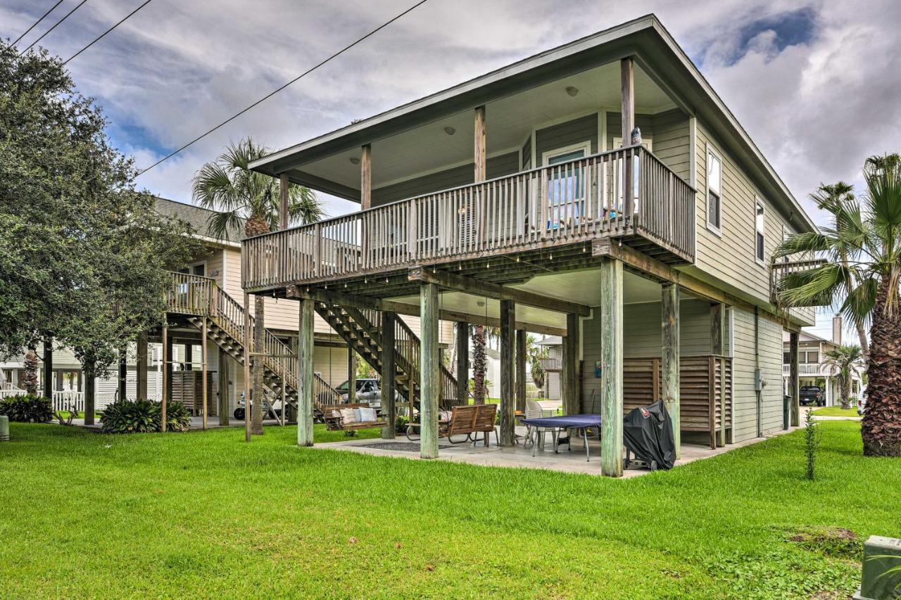 Salty Dog Galveston House Less Than 1 Mi To Beach! Villa Luaran gambar