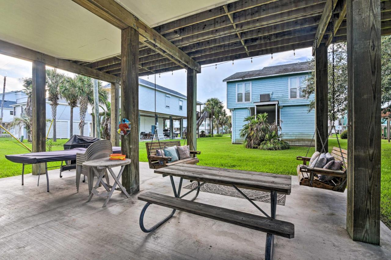 Salty Dog Galveston House Less Than 1 Mi To Beach! Villa Luaran gambar